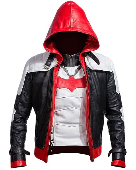 red hood jacket replica|arkham knight red hood coat.